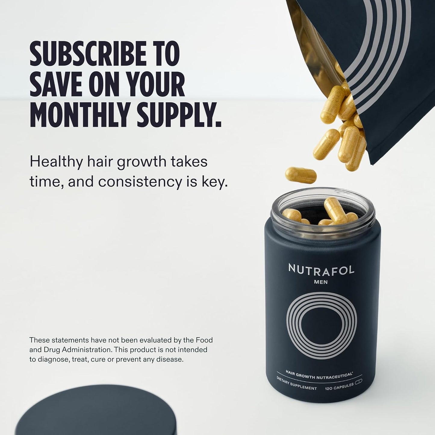 NUTRAFOL MENS ONE MONTH SUPPLY